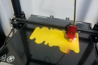 3D-принтер в работе