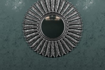 Рама для зеркала Орион серебро