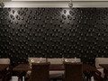 3D-панель для стен Кадере черная