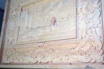 Изготовление деревянной картины Рыбацкий причал