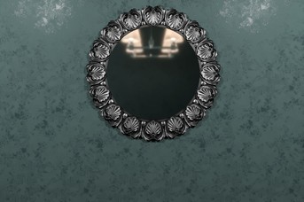 Рама для зеркала Фелисита серебро